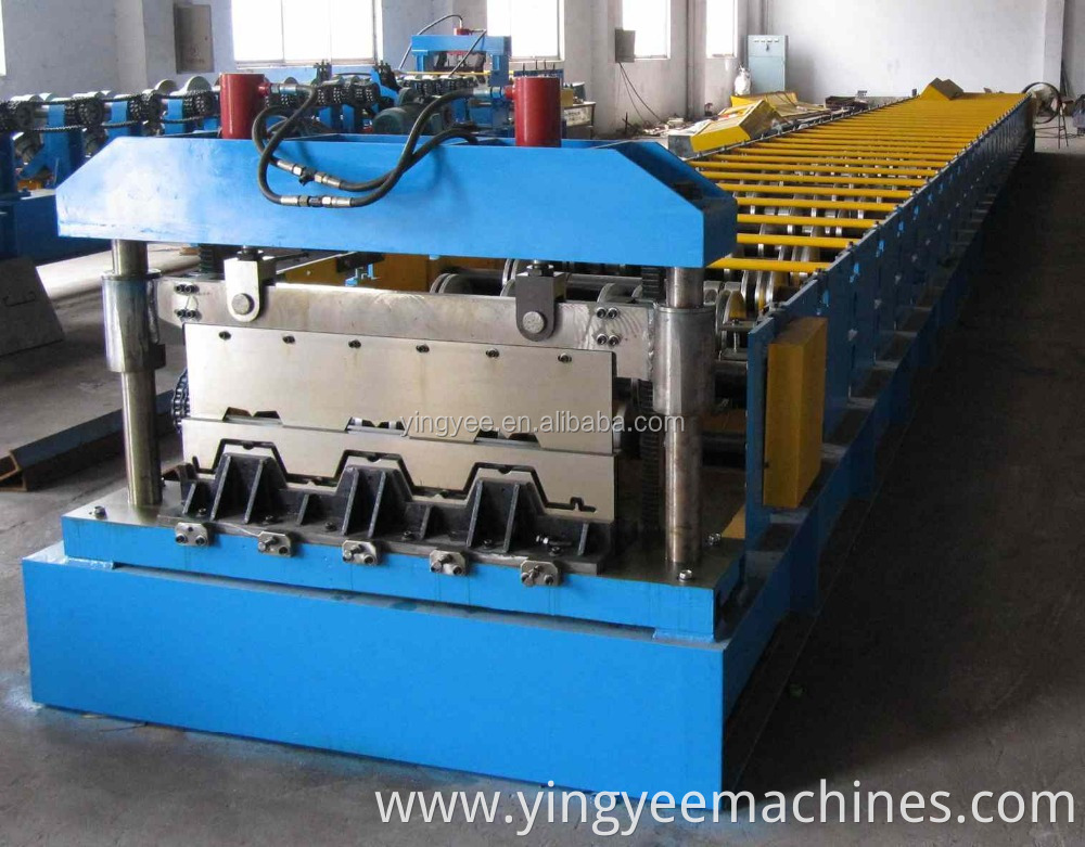 2015new type Profiled Steel Sheet Concrete Slab Plate Floor Decking Panel Roll Forming Machine